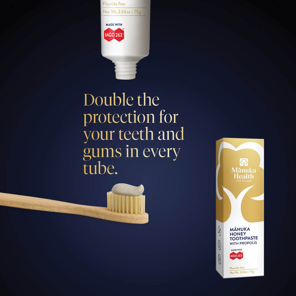 Manuka Honey & Propolis Toothpaste NZ