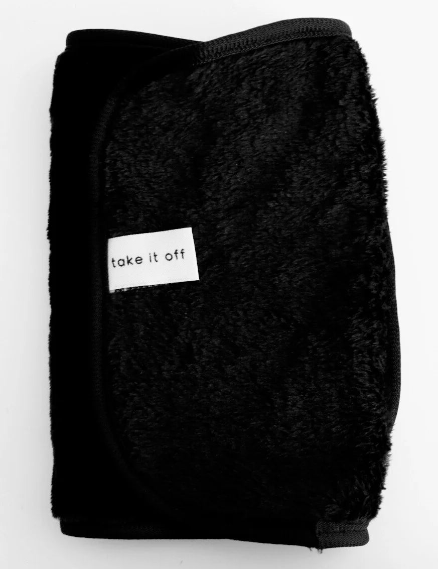 Black Makeup Removal Towel