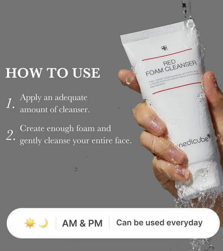 MEDICUBE RED FOAM CLEANSER 2020 120ml