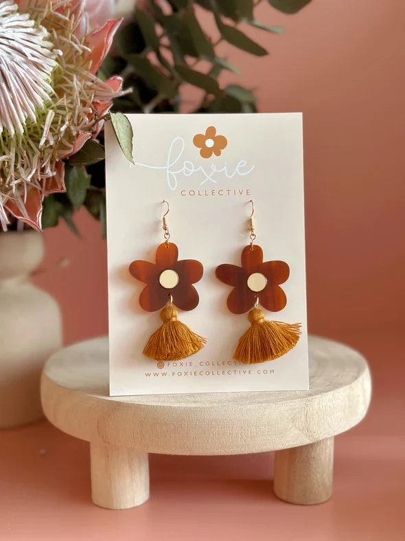 Earrings | Bella Tassel Dangles