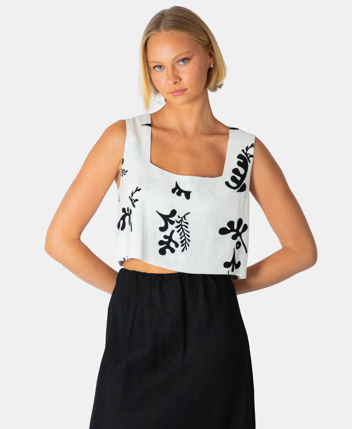 100% Linen Bias Skirt