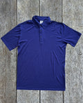 Men's Polo - 100% Merino Wool, Cobalt