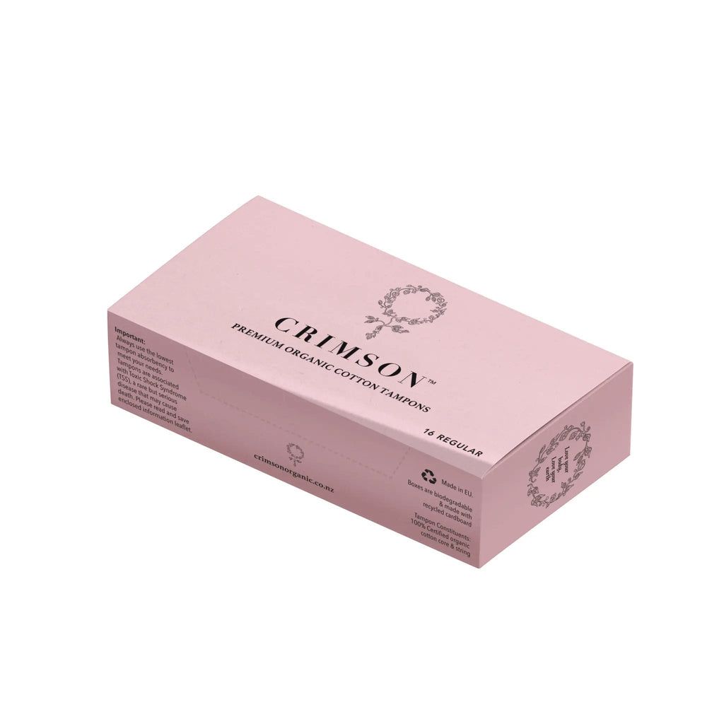 Regular Organic Cotton Tampons - 18 Box Workplace Pack