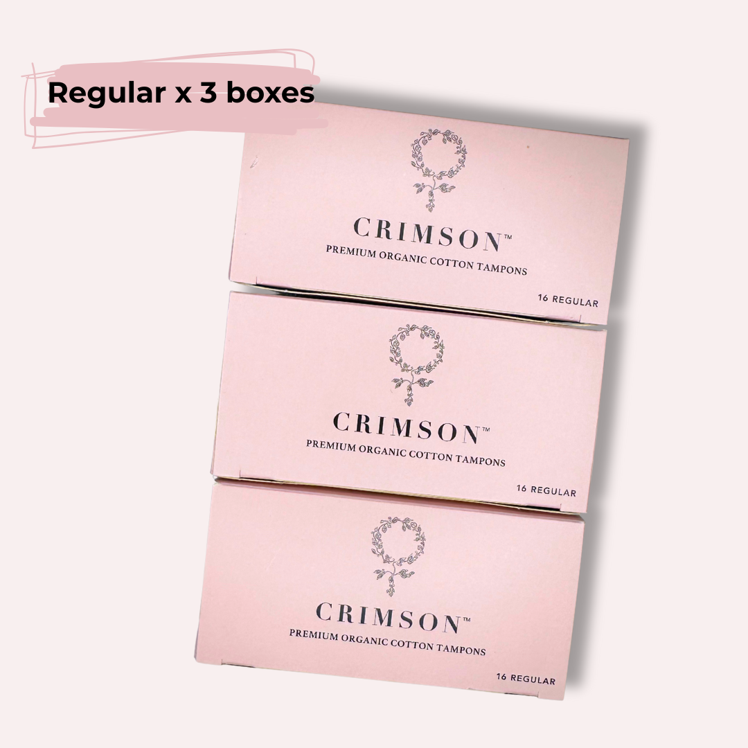 Regular Tampons - 2 Month Supply - for medium flow