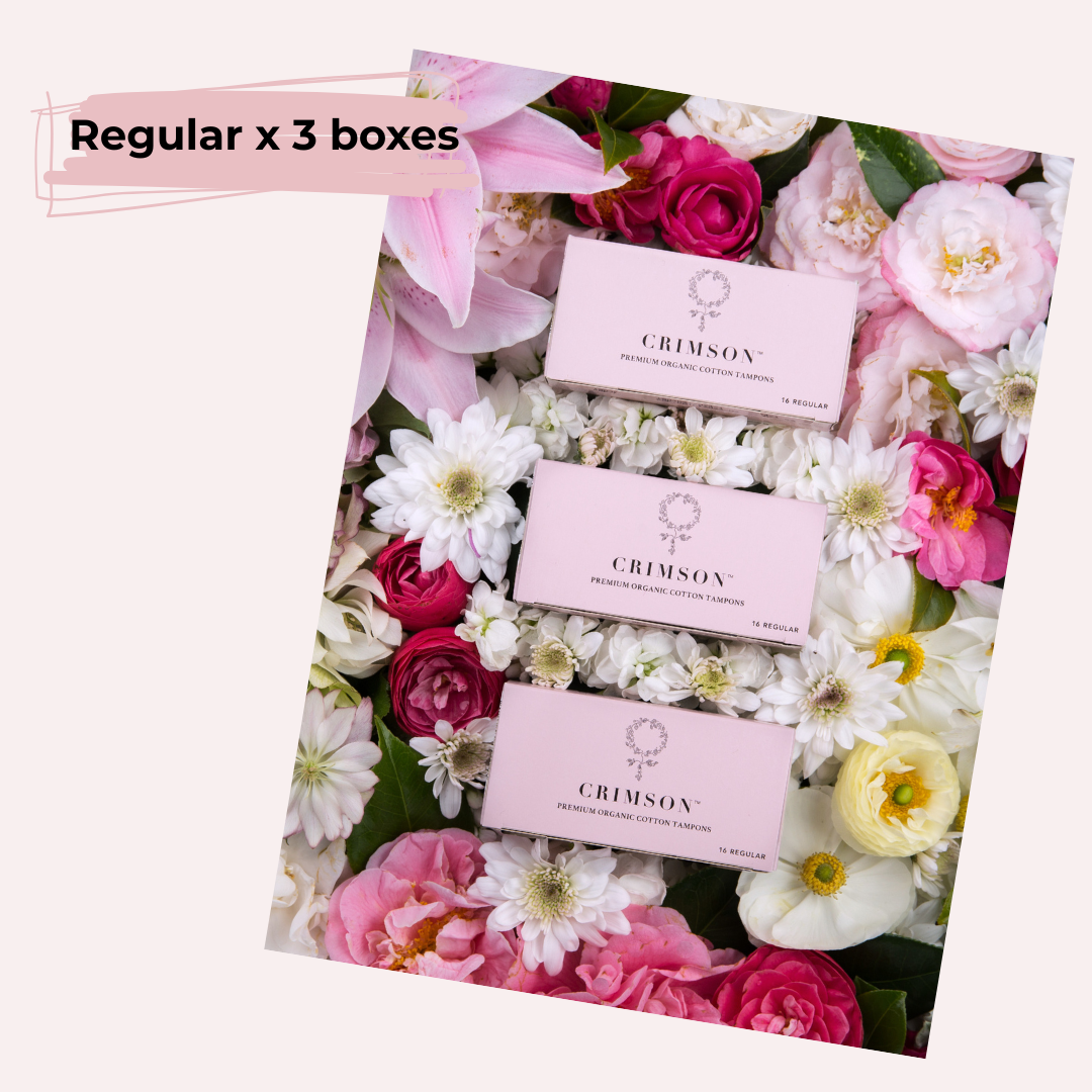Regular Tampons - 2 Month Supply - for medium flow