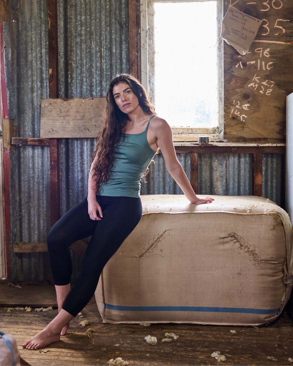 Women's Base Pant - 100% Merino Wool, Black