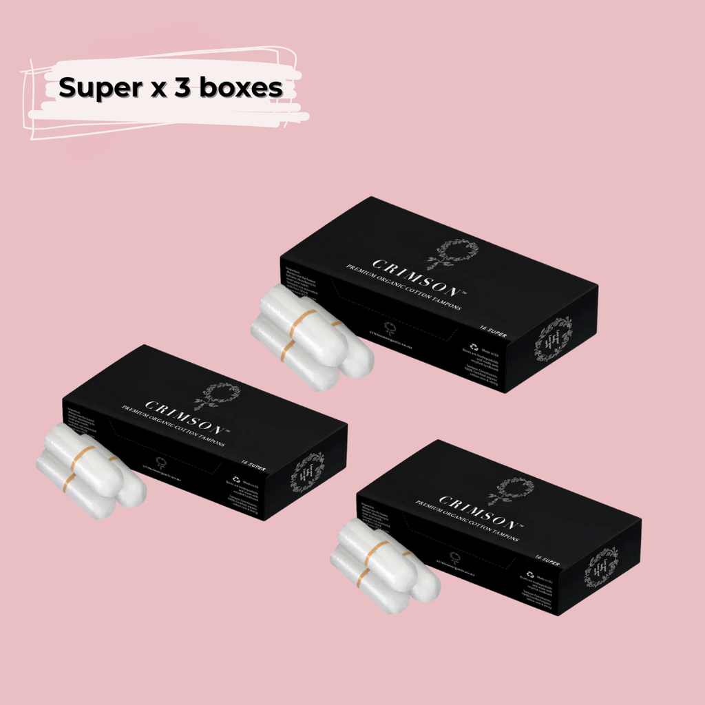 Super Tampons - 2 Month Supply - for Heavy Flow